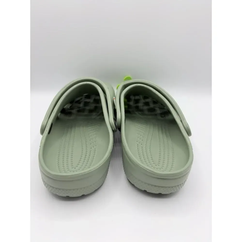 Crocs Men's Classic Clog Authentic Shoe Style 10001 Sz US M 6 W 8 NWT Moss Green